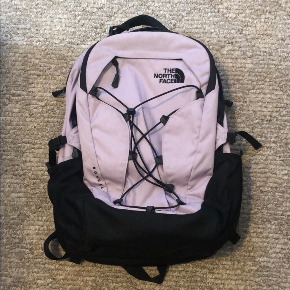 Purple North Face Borealis Backpack (Like New)
